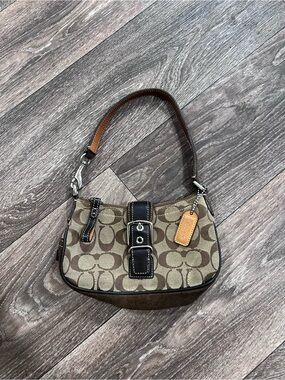 Coach | Bags | Coach Hampton 6362 Vintage Baguette Hobo Shoulder